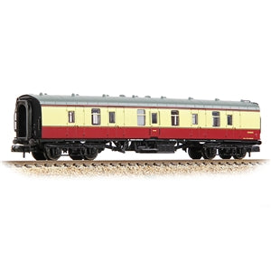 374-035B BR Mk1 BG Brake Gangwayed BR Crimson & Cream