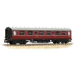 376-227 LNER Thompson Composite Corridor BR Maroon
