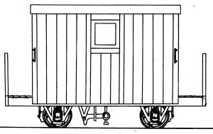 Dundas - OO-9 Ffestiniog Rly Goods Brake Van - DM48