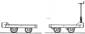 Dundas - OO-9 Hudson 1950's Wagon Bogies - DM66