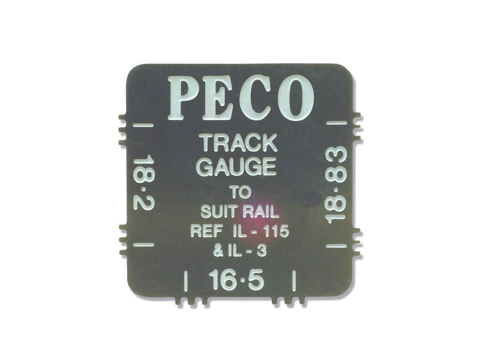 PECO -  16.5, 18.2 and 18.83mm Track Gauge - IL-116