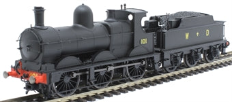 OR76DG006 Oxford Rail Class 2301 'Dean Goods' 101 in War Department black