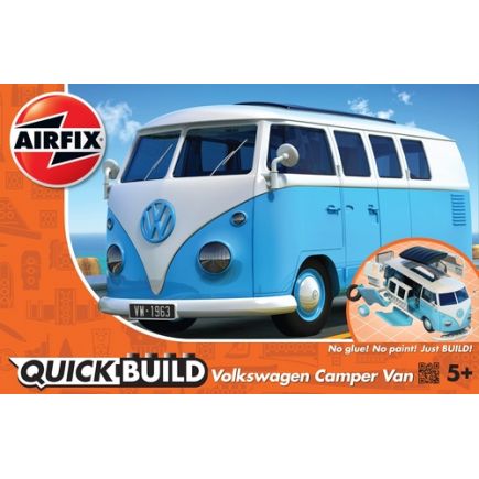 J6024 QUICKBUILD VW Camper Van blue
