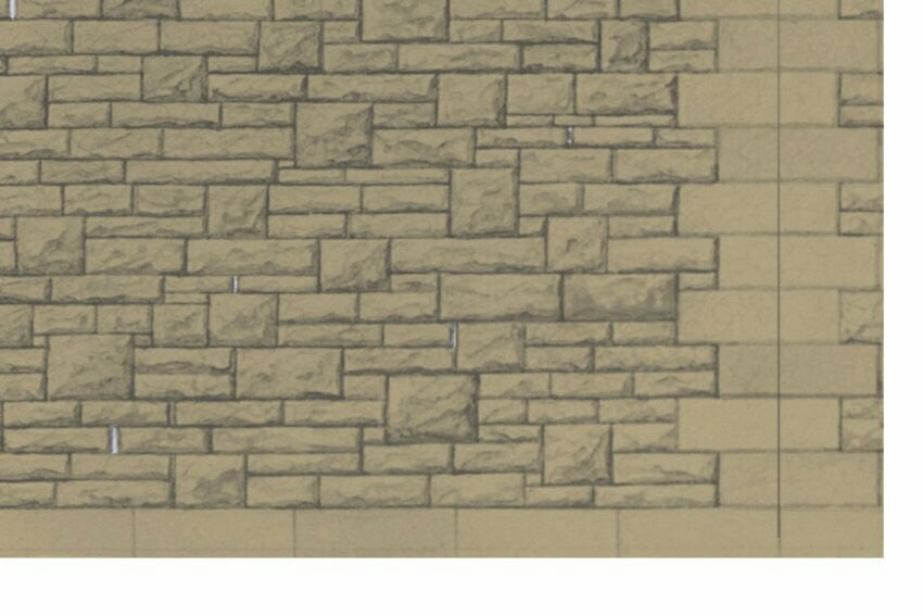D12 Papers - Grey Rubble Walling