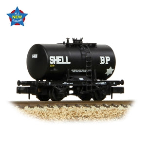 378-004 20T Anchor-Mounted Tank Wagon 'Shell/BP' Black