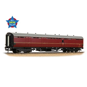 34-362A Thompson Full Brake Coach - BR Maroon