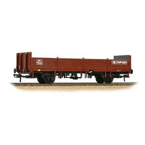 38-044A BR OBA Open Wagon Low Ends BR Freight Brown (Railfreight)