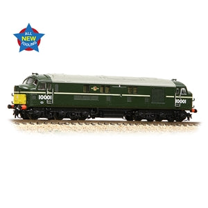 372-918 LMS 10001 BR Green (Small Yellow Panels)