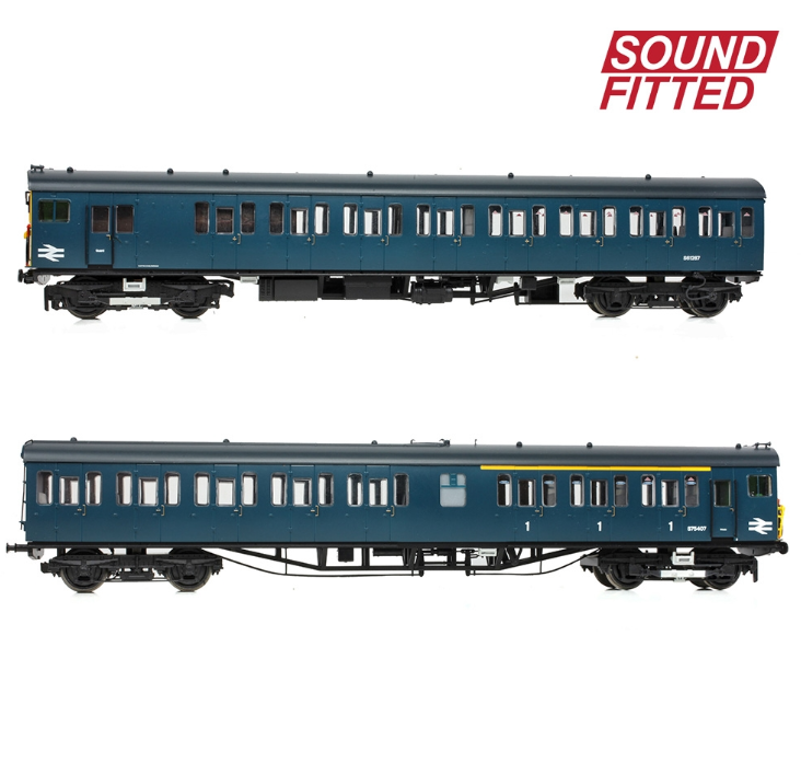 Bachmann 31-394SF Class 414 2-HAP 2-Car EMU 6089 BR Blue - DCC Sound