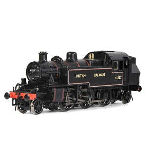 31-443 Bachman LMS Ivatt 2MT Tank No. 41227 in BR Lined Black livery with ‘British Railways’ wording.