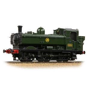 32-198 GWR 8750 Pannier Tank 3650 GWR Green (Shirtbutton)