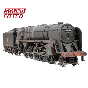 32-852ASF Bachmann Standard 9F 92069 Br Back Early Emblem Weathered and Sound Fitted