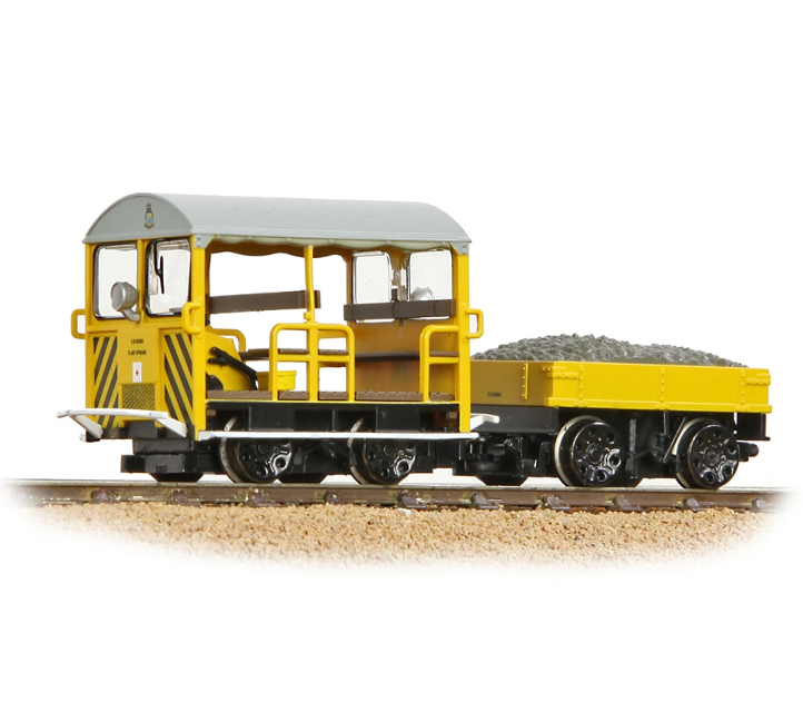 32-993A Wickham Type 27 Trolley Car BR Departmental Yellow (Wasp Stripes)