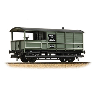 33-306E GWR 20T 'Toad' Brake Van BR Grey (Early)