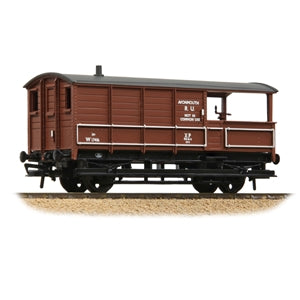 33-307B GWR 20T 'Toad' Brake Van BR Bauxite (Early)