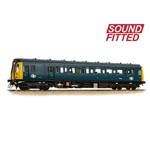 35-529SF Class 121 Single-Car DMU W55033 BR Blue - Sound Fitted