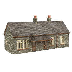 44-0194B Narrow Gauge (OO9) Station Cottages Brown