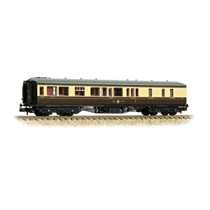 374-511B GWR Hawksworth Brake Third Corridor GWR Chocolate & Cream