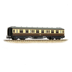 374-536B GWR Hawksworth Third Corridor GWR Chocolate & Cream