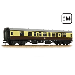 39-129DPF BR Mk1 CK Composite Corridor BR (WR) Chocolate & Cream - Passengers Fitted