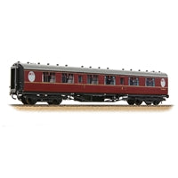 34-412 LNER Thompson Composite Corridor Coach, No. E1236E in BR Maroon