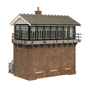 44-1011a March East Junction Signal Box Grey & Black