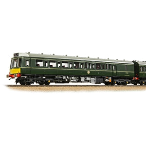 35-503 Class 117 3-Car DMU R334 BR Green (Small Yellow Panels)