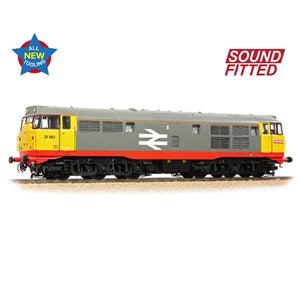 35-821SF Class 31/1 Refurbished No. 31180 BR Railfreight (Red Stripe) - Sound Fitted