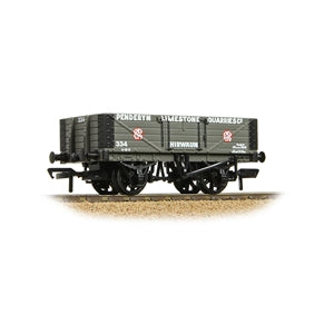 37-027B   5 Plank Wagon Steel Floor 'Penderyn Limestone Quarries Co.' Grey