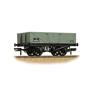 37-061D  5 Plank Wagon Wooden Floor BR Grey (Early)
