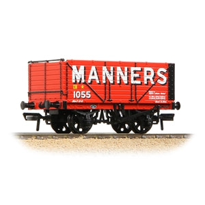 37-136 8 Plank End Door Wagon Manners Red