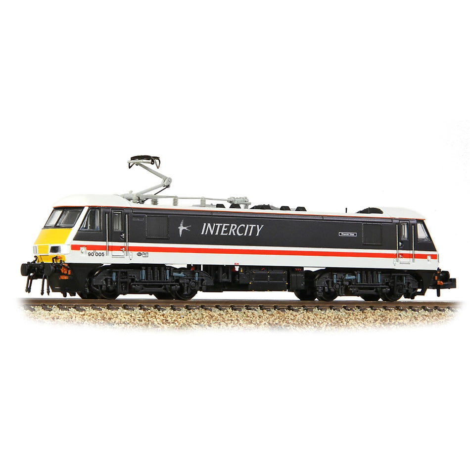 371-780 Class 90 No. 90 005 Financial Times-Intercity Swallow