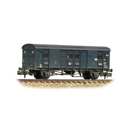 374-420 NQV (Ex-Southern CCT) covered carriage truck BR Blue (weathered)