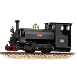 391-127 Mainline Hunslett 0-4-0ST Linda, Weathered Black