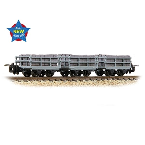 393-227 - OO-9 Set of Dinorwic Slate Wagons with Sides and Load (Grey)