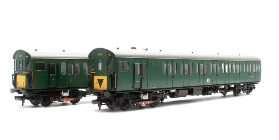 Bachmann 31-393 Class 414 2-HAP 2-Car EMU 6079 BR (SR) Green (Small Yellow Panels)