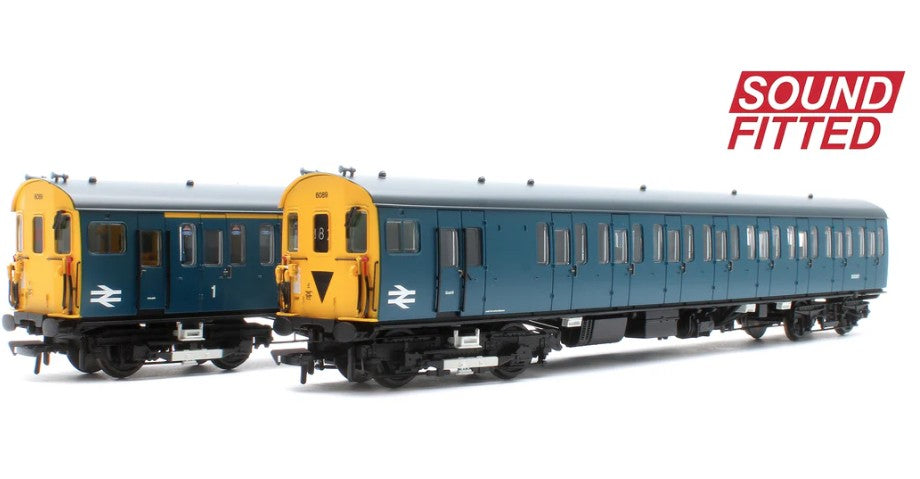Bachmann 31-394SF Class 414 2-HAP 2-Car EMU 6089 BR Blue - DCC Sound