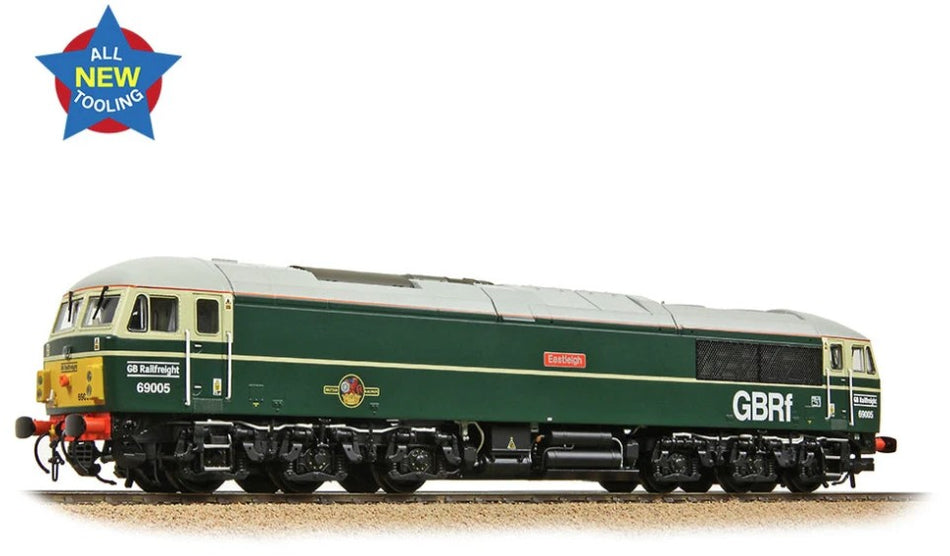 Bachmann 35-780 Class 69 69005 'Eastleigh' BR Green (Late Crest) (GBRf) Diesel Locomotive