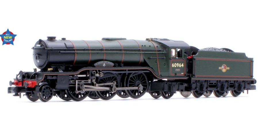 Graham Farish 372-613 LNER V2 60964 'Durham Light Infantry' BR Lined Green (Late Crest) Steam Locomotive