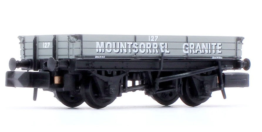 Graham Farish 377-509 3 Plank Wagon 'Mountsorrel Granite' Grey No.127