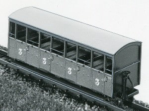 Dundas - OO-9 Ffestiniog Rly Semi Open Bogie Coach - DM22