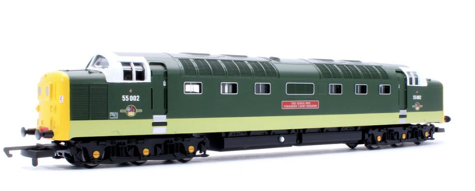 Hornby R30438 RailRoad BR Class 55 The Kings own Yorkshire Light Infantry No.55002 Diesel Locomotive