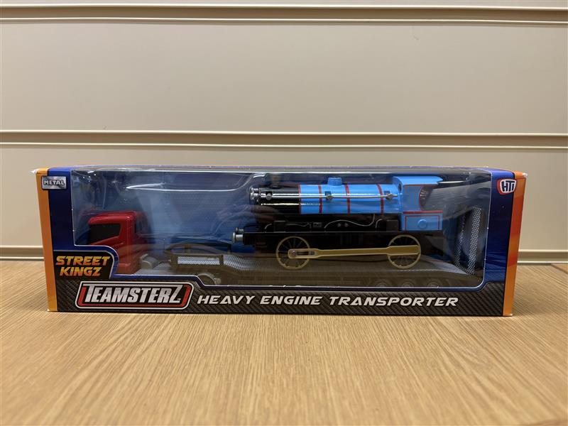 RMTLOT Teamsterz Heavy Engine Transporter- Red Lorry
