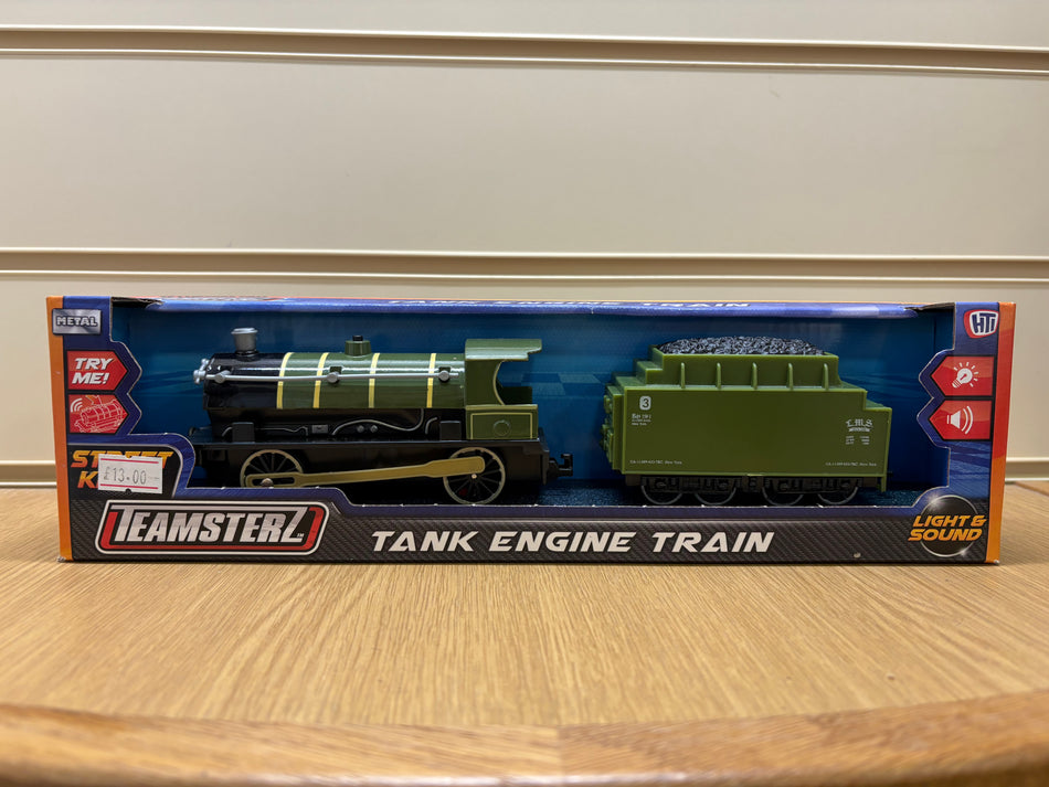 R/M/TST/1377008.V21 Teamsterz Tank Engine Train- GREEN