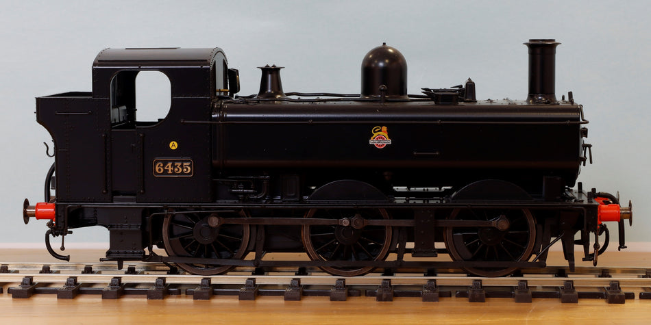 7S-024-003 Dapol Class 64xx 0-6-0PT Pannier 6435 in BR Black with early emblem