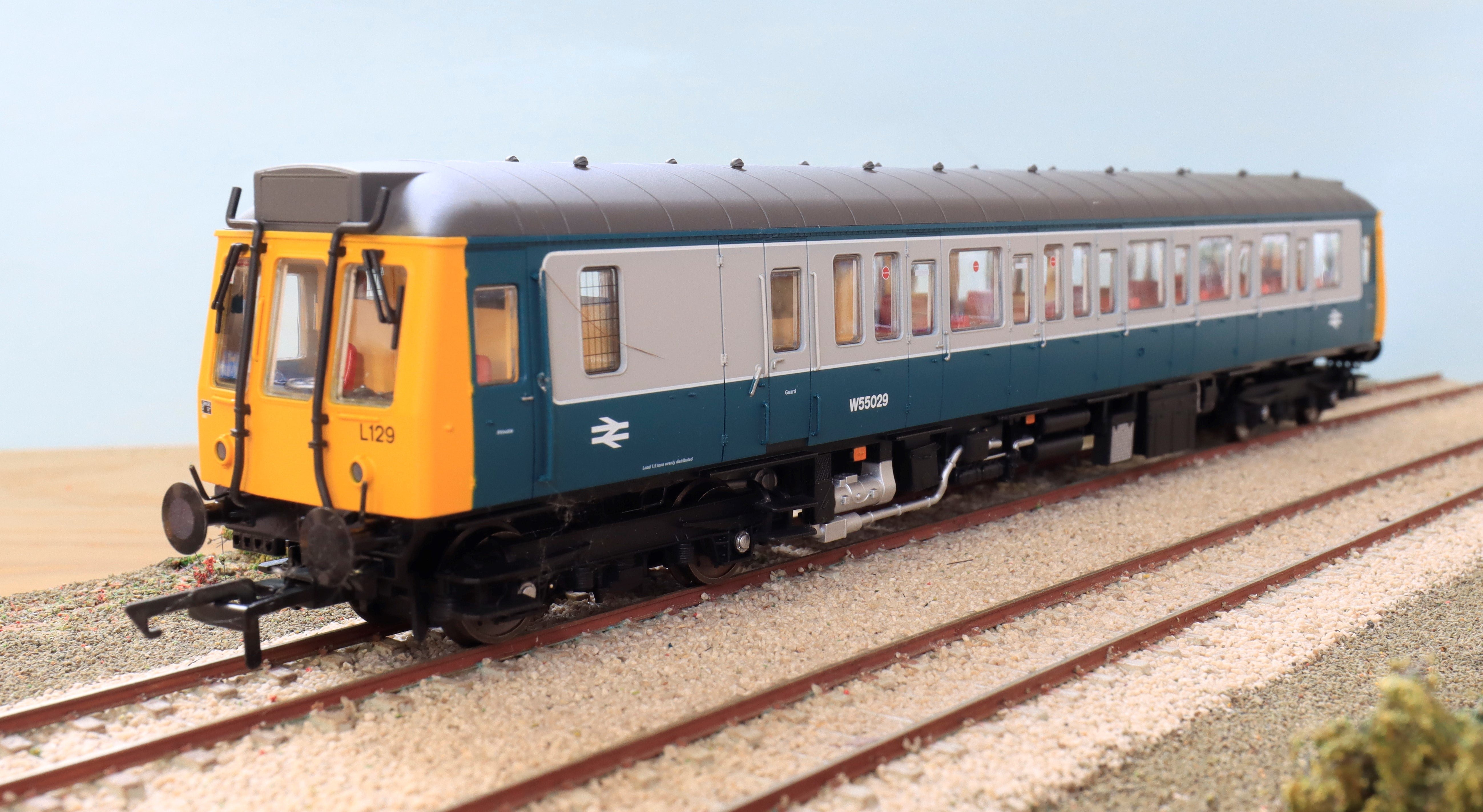 4D-009-003 Dapol Class 121 single car DMU 'Bubblecar' W55029 in BR blu ...