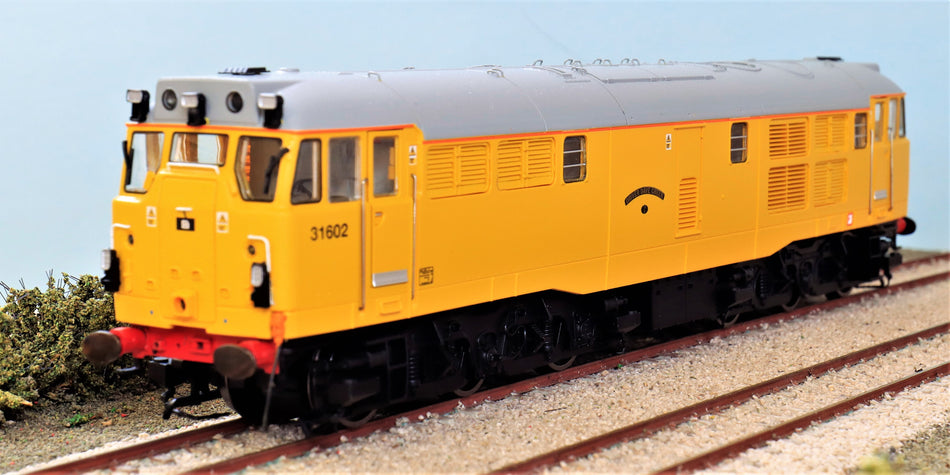 R3745 Hornby Class 31/6 31602 "Driver Dave Green" in Network Rail yellow