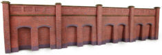 Metcalfe - N Scale Retaining Wall (Brick) - PN145