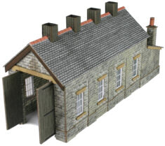 Metcalfe - Single Road Engine Shed (Stone) - PN932