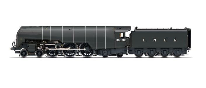 R30126 LNER W1 Class Hush Hush smoke lifting cowl